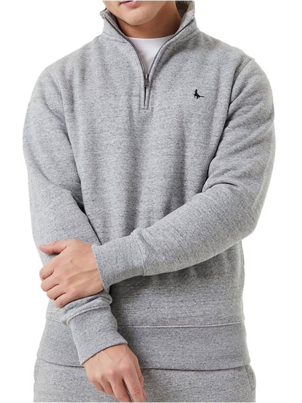 Jack Wills Men's Funnel Neck 1/2 Zip Sweater